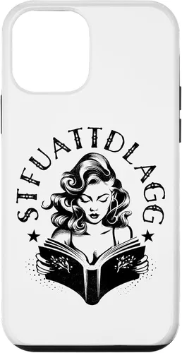 Vista 16 de Sexy STFUATTDLAGG Hot Woman Reading Spicy Good Book Love Case for iPhone 17