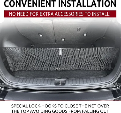 Vista 2 de Trunknets Inc Red de carga para maletero estilo sobre para Hyundai Tucson 2015 2016 2017 2018 2019 2020 2021 nuevo