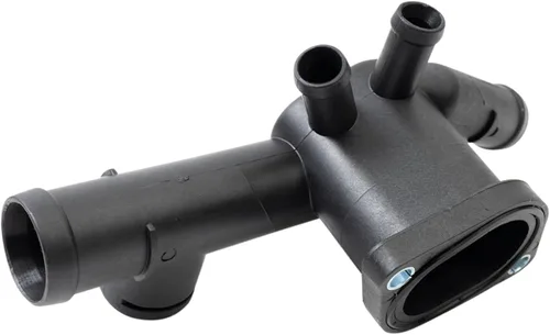 Vista 4 de TRQ Carcasa de brida de manguera de refrigerante compatible con Volkswagen Beetle 98-05 2.0L