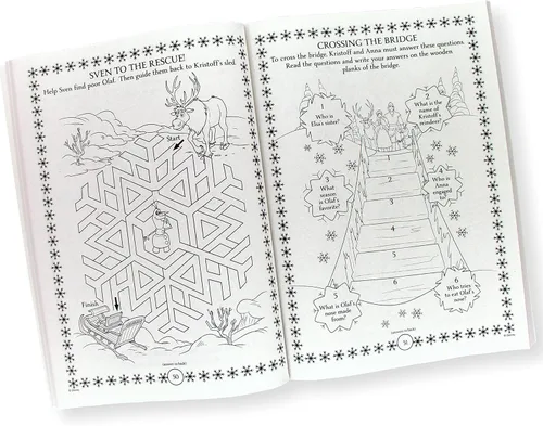 Vista 3 de Bendon Frozen - Libro para colorear y hacer actividades (Libro para colorear)