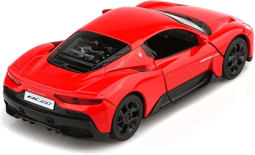 Vista 2 de TOKAXI Maserati MC20 escala 1/36 modelo de auto fundido a presión, vehículos de juguete de tracción trasera, regalos de autos para niños y niñas