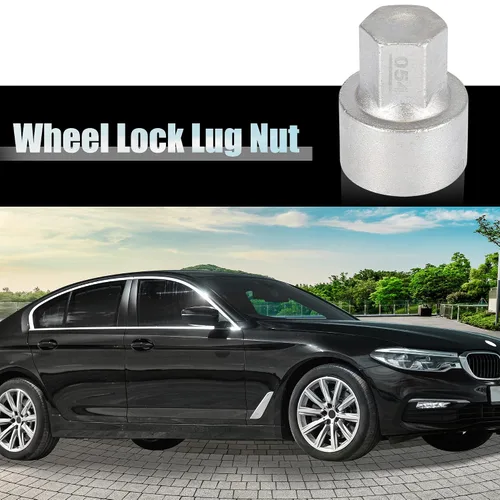 Vista 44 de X AUTOHAUX 041 Llave de bloqueo de rueda de coche Tuerca antirrobo Tuerca de extracción de tornillo Llave de bloqueo de rueda para BMW 3 5 7 Series