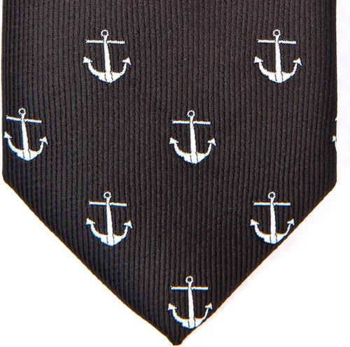 Vista 14 de Retreez Patrón clásico de anclaje tejido microfibra 2" corbata flaca