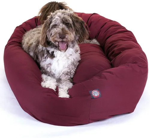 Vista 23 de Majestic Pet Products - Cama en forma de bagel para perro, color caqui, 32 pulgadas