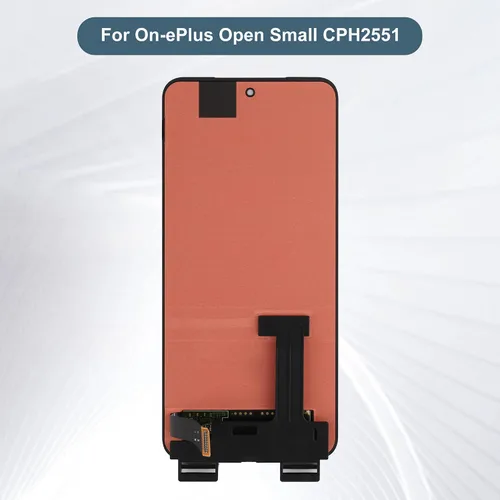 Vista 3 de Reemplazo de pantalla LCD táctil digitalizador Asamblea compatible con OnePlus Open Small CPH2551 6.31 con herramientas (negro)
