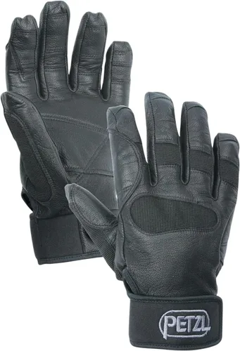 Vista 5 de Petzl CORDEX PLUS - Guantes de cuero ligeros y transpirables para escalada y rapel Beige