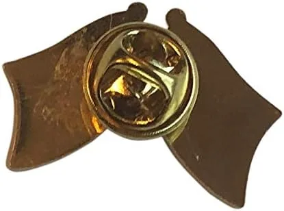 Vista 2 de Bandera de HaitíEstados Unidos 1" solapa de metal y pin para sombrero - Muestra tu orgullo Republique d'Haïti Repiblik d Ayiti