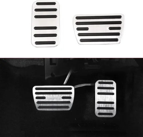 Vista 8 de Rifoda para Honda Civic Pedal de Acelerador y Freno Cobertura Antideslizante Compatible con 10ª Gen Civic 2021 2020 2019 2018 2017 2016 Juego de Azul