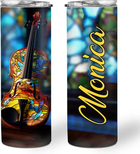 Vista 9 de Hyturtle Vaso delgado personalizado para hombres y mujeres, regalos de cumpleaños para amantes de la batería, regalos para bateristas, regalos