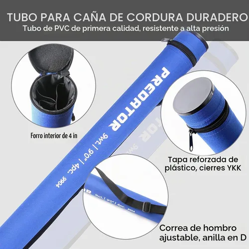 Vista 8 de M MAXIMUMCATCH Maxcatch Predator Big Game y caña de pescar con mosca de agua salada: 7'11''/9'2''/10', 4 piezas, 8/9/10/11/12