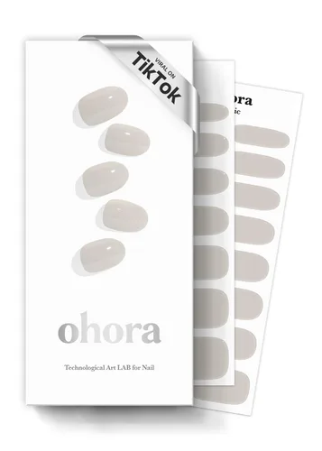 Vista 10 de ohora Tiras de uñas de gel semicuradas Rojo, Sólido N Addict N Adicto