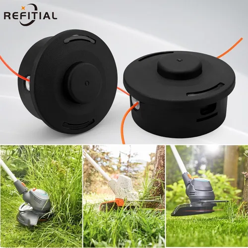 Vista 4 de Paquete de 2 cabezales de recortadora de cuerda de alimentación de 25-2 golpes 4002 710 2191 - para Stihl AUTOCUT FS44 FS55 FS56 FS70 FS80 FS90