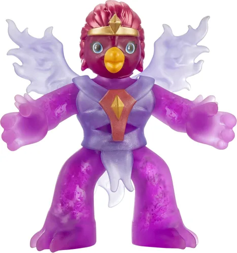 Vista 3 de GOOZONIAN Hero Pack Princess FLIK. Juguete elástico y blando para niñas. Descubre encantos ocultos. Figuras de acción coleccionables. Regalo