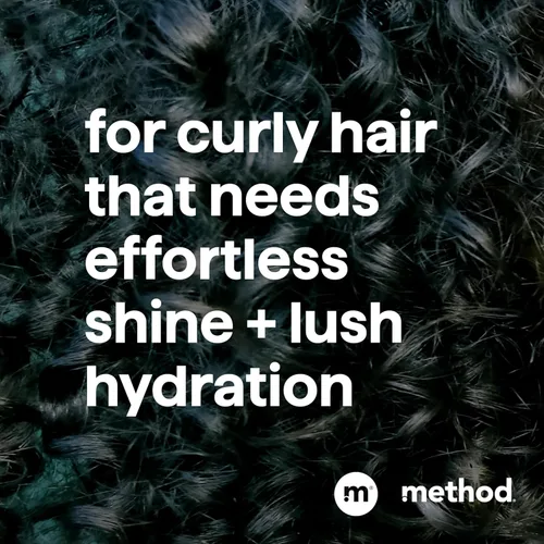 Vista 2 de Method Curl Defining Co-Wash, Coco Twist, leche de coco + aguacate + notas de macadamia, 13.5 onzas