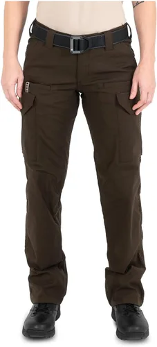Vista 14 de First Tactical V2 - Pantalón táctico para mujer Tela micro Ripstop con escudo de teflón repelente a las manchas Negro