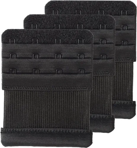 Vista 37 de SAMGU Extensores de brasier para mujer, 2 ganchos, 3 ganchos, 4 ganchos, 5 ganchos, 6 ganchos, correa de extensión de brasier elástica suave 2