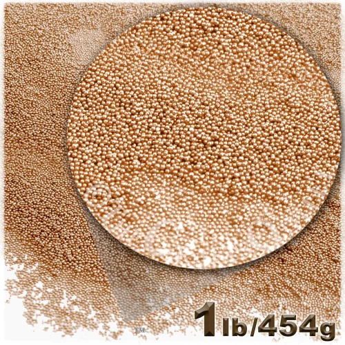 Vista 2 de The Crafts Outlet Acabado Opaco, Vidrio, Microperlas 0.024 in, Ideal para Caviar, Perla Opaco