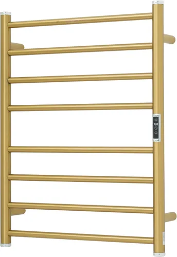 Vista 20 de Toalleros térmicos para baño, calentadores eléctricos de toallas para montar en la pared con temporizador y control de temperatura, calentador