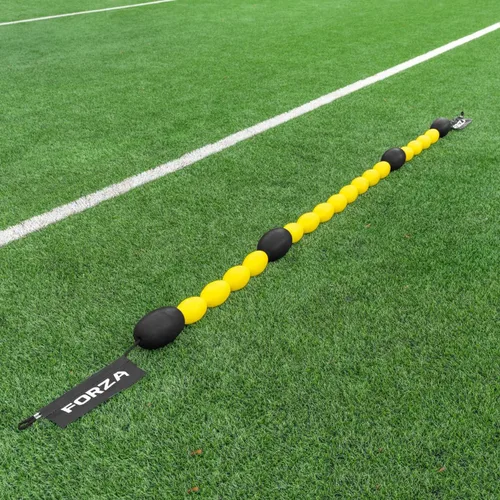 Vista 2 de FORZA Deflector de pelota de portero de una sola línea: herramienta de entrenamiento de fútbol premium para mejorar el tiempo de reacción