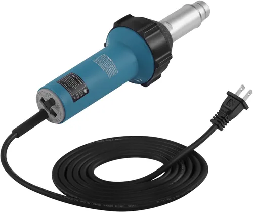 Vista 2 de Pistola de calefacción de soldador de aire caliente de 1600 W 110 V, pistola de soldadura de plástico de antorcha de aire caliente de mano para kit