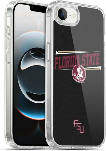Vista 306 de Oficial Universidad Estatal de Florida FSU Soft Gel Case para iPhone de Apple 7 Plus/iPhone 8 Plus, Banner