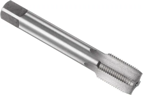 Vista 8 de uxcell Métrico Machinist Repair DIY Tool M12 x 0.039 in H2 de alta velocidad 4 flautas rectas roscado roscado