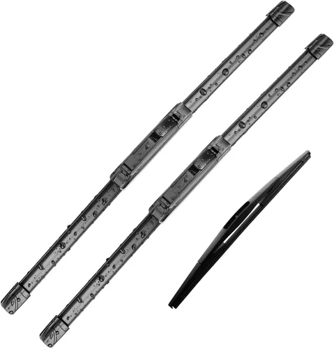 Vista 4 de 3 piezas de escobillas de limpiaparabrisas para BMW X3 2011 2012 2013 2014 2015 2016 2017, escobillas de limpiaparabrisas de repuesto