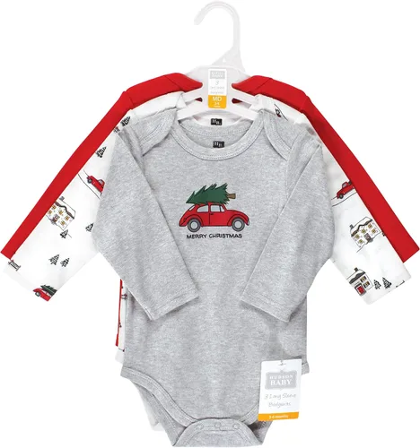 Vista 2 de Hudson Baby - Body de algodón de manga larga para bebé