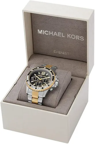 Vista 5 de Michael Kors Everest - Reloj de cuarzo con cronógrafo de acero inoxidable
