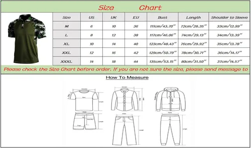 Vista 2 de Polo de camuflaje para hombre, manga corta, militar, táctica, para golf, atlética, absorbe la humedad, camisetas casuales