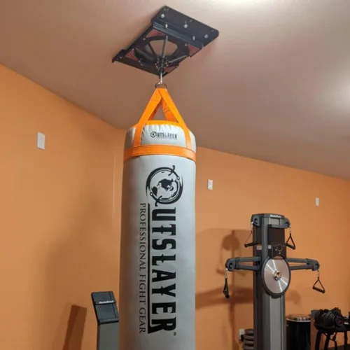 Vista 2 de Firstlaw Fitness Spider Mount 140 - Colgador pesado para saco de boxeo - para bolsas pesadas de hasta 140 libras - Fabricado en los Estados Unidos
