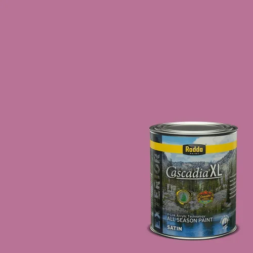 Vista 65 de Rodda Paint CASCADIA XL - Pintura satinada exterior e imprimación en uno, cuarto de galón, banderín para bebé