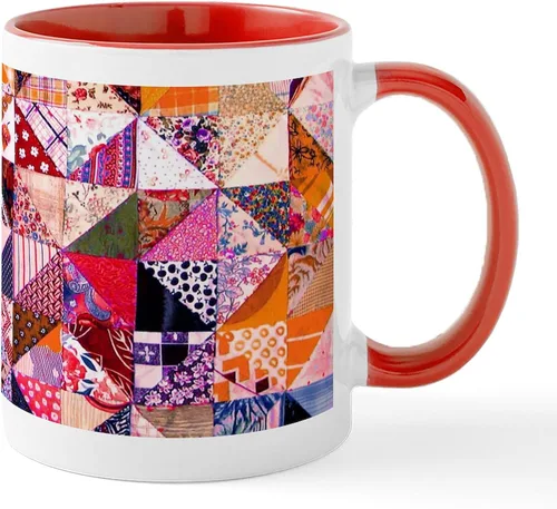 Vista 75 de CafePress Ascii - Taza de café de cerámica, taza de té, 11 onzas