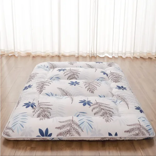 Vista 16 de Zelladorra Colchón japonés de suelo, colchón futón con bolsa de almacenamiento portátil y funda lavable, tapete de tatami grueso enrollable adecuado