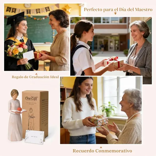 Vista 6 de Regalos para profesores para mujeres, regalo de jubilación para mentor