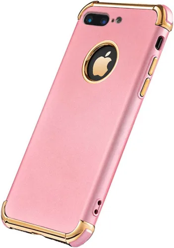 Vista 9 de Funda para iPhone 7 Plus, ultra delgada, flexible, mate, elegante 3 en 1, galvanizada de lujo, compatible con iPhone 7 Plus (negro)