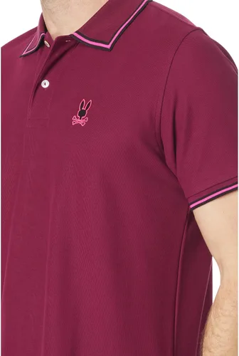 Vista 3 de Psycho Bunny Lambert Pique Polo
