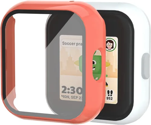 Vista 9 de BlackPro Protector de pantalla compatible con SyncUP Kids Watch (no compatible con SyncUP Watch 2), policarbonato duro y funda de vidrio templado