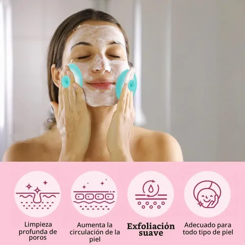 Vista 3 de Yokilly Kit de limpieza facial de silicona: Herramienta para el cuidado de Kit de 6 piezas