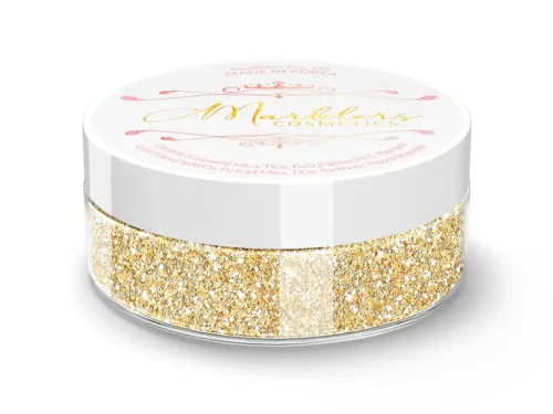 Vista 210 de MARBLERS Polvo de mica natural grueso [perla azul acero] 0.11 onzas (0.11 oz) altamente pigmentado no tóxico, vegano, libre de crueldad animal