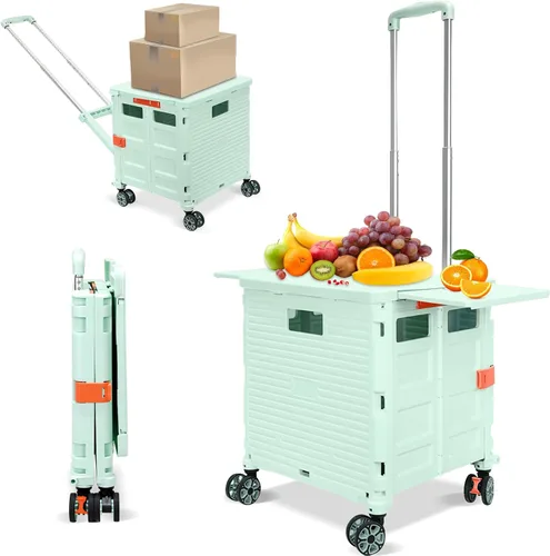 Vista 28 de Ruedas de Repuesto para Subir Escaleras para Carrito de Compras y Lavandería, Ruedas para Subir Escaleras de Carrito de Compras Triangular Trolley