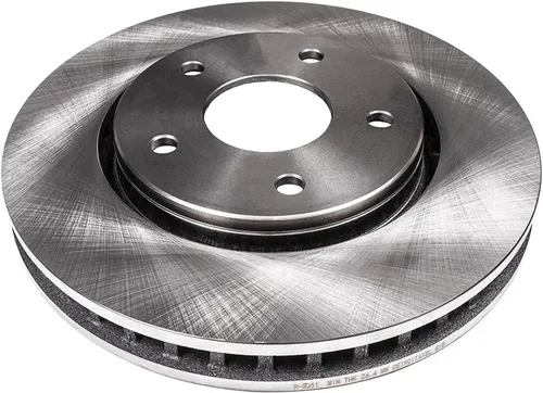 Vista 456 de Detroit Axle - Rotores de freno delantero para 04-13 Mazda 3 Rotores de frenos de disco 06-15 Mazda 5 Reemplazo: Rotor regular delantero de 11.81