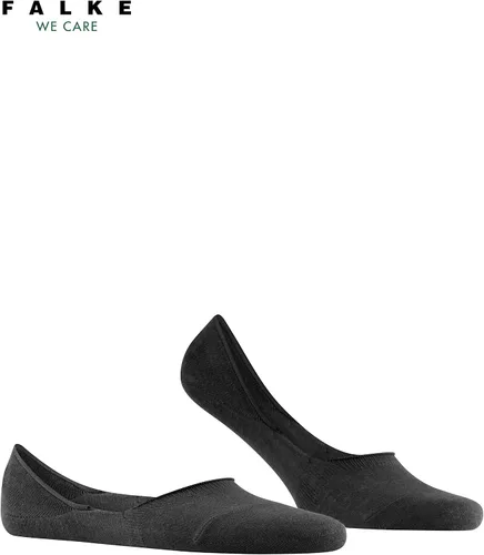Vista 3 de FALKE Calcetines invisibles de corte medio para hombre, ligeros y frescos, algodón sostenible, agarre antideslizante en el talón, agradable a
