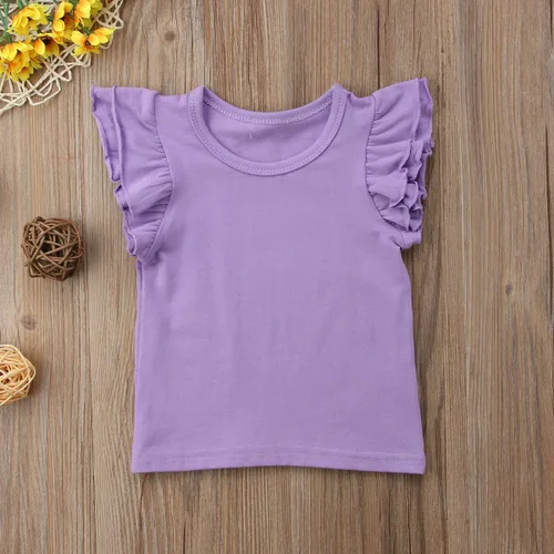 Vista 15 de Mubineo - Camiseta de manga corta para bebé, algodón, diseño liso