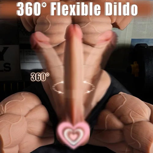 Vista 6 de Muñeca sexual realista de torso masculino de 40 libras para mujer, muñecas sexuales musculosas de tamaño real con esqueleto de metal y consolador