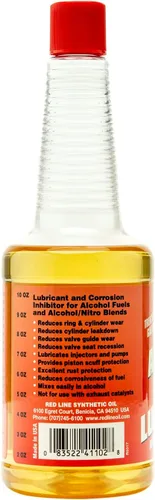 Vista 3 de Red Line 41102 Lubricante de combustible de alcohol de cuatro ciclos - 12 onzas