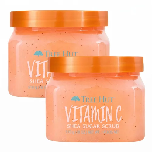 Vista 26 de Tree Hut - Exfoliante corporal de azúcar de karité, coco y lima, 18 onzas