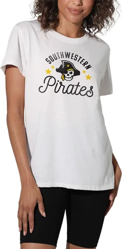 Vista 304 de Colección oficial de camisetas sueltas para mujer, color blanco