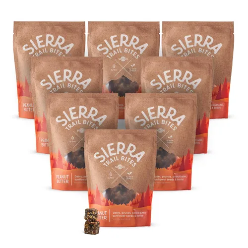Vista 10 de Sunsweet Sierra Trail Bites Snack Pack – Fruit & Nut Trail Mix Bites – 0.11 onzas de proteína a base de plantas, impulso de energía natural