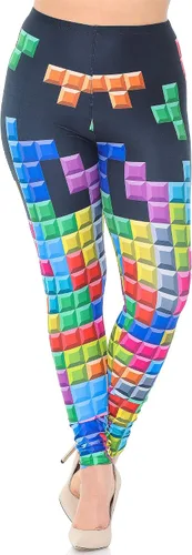 Vista 7 de World of Leggings - Leggings suaves y cremosos - Leggings y diseños premium para mujer de talla grande - de USA Fashion